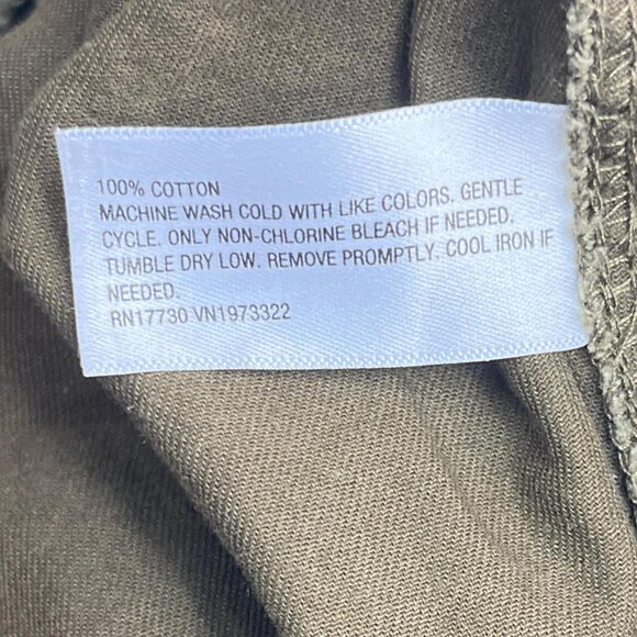 Wild Fable Wide‑Leg Cargo Pants | Women’s M | Green Cotton Streetwear Casual - Picture 5 of 5